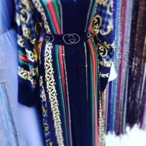 Kaftan Farasha Caftan Long Maxi Dress Abaya Jalabiya